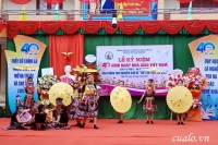 Trường Tiểu học Nghi Thu tổ chức kỷ niệm 40 năm Ngày nhà giáo Việt Nam 20/11